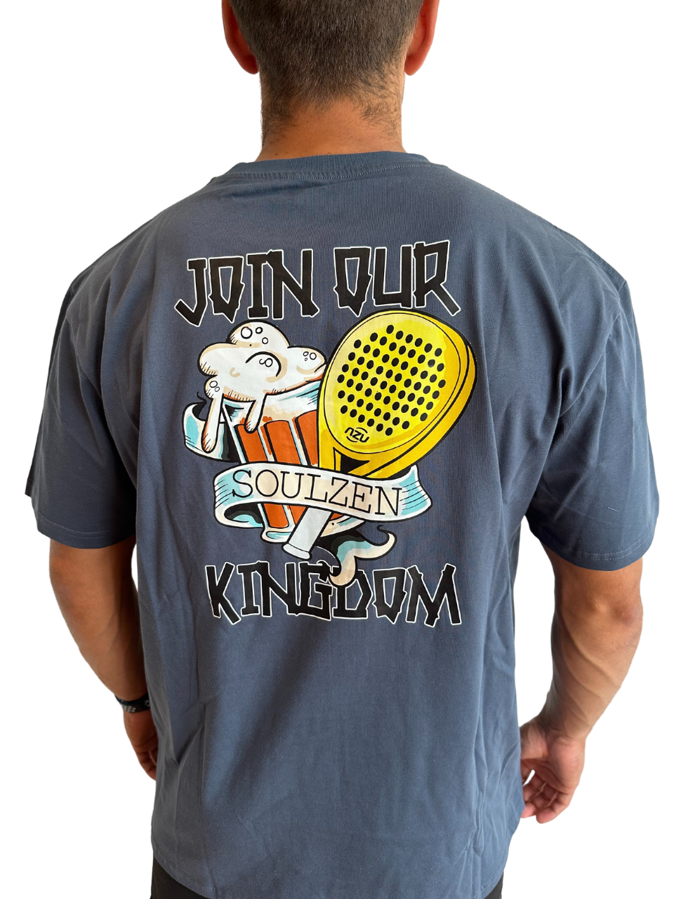Camiseta Twanzu Blue - Algodón