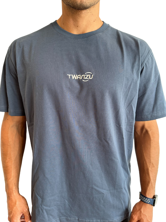Camiseta Twanzu Blue - Algodón